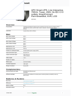 Schneider Electric SmartUPS SMT750IC