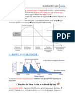 Notes Sur l’Insulinothérapie - Omar Ed-Derbouti