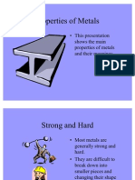 Properties of Metals