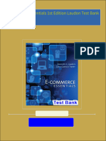 Get E-Commerce Essentials 1st Edition Laudon Test Bank free all chapters