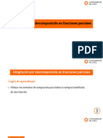 28. Integración por descomposición en suma de fracciones parciales