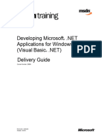 Developing Microsoft .NET Applications for Windows (Visual Basic .NET)