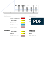 CALCULO DE AGREGADO Y CEMENTO