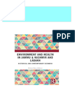 Complete Download Environment and Health in Jammu & Kashmir and Ladakh: Historical and Contemporary Scenario 1st Edition Rais Akhtar PDF All Chapters