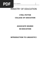 Review of CPCE Introduction to Linguistics - A. Hosein - Copy (1)