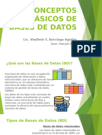 3 Conceptos Bases Datos