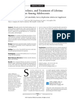 Nock Et Al. Prevalence, Correlates, And Treatment of Lifetime Suicidal Behavior Among Adolescents