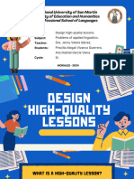 Design high-quality lessons.