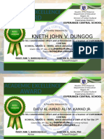 Academic Certificate 2