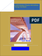 University Physics with Modern Physics 4th Edition Young Test Bank PDF Download Full Book with All Chapters