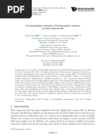 Cosmographic analysis of holographic nonzero torsion framework