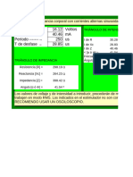 hoja para calculo de impedancia AC