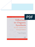 Tellurium in Organic Synthesis 2nd Edition Nicola Petragnani all chapter instant download