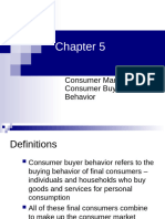 CH05 - Consumer Markets and Consumer Buyer Behavior 2024