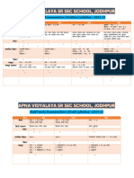 Half Yearly Exam Syllabus and Time Table Print This