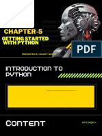Chapter5  Getting Started With Python