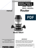 Porter Cable Router 690LR