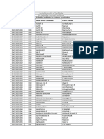 List of Eligible Candidate for Entrance Exam 2025 19102024