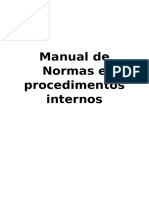 Manual de Regras da empresa