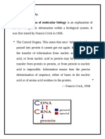 central dogma theory