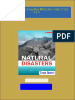 Complete Download of Natural Disasters Canadian 4th Edition Abbott Test Bank Full Chapters in PDF DOCX