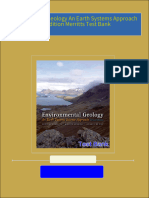 Environmental Geology An Earth Systems Approach 2nd Edition Merritts Test Bank 2024 scribd download full chapters