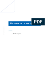 MANUAL DE HISTORIA DE LA PSICOLOGÍA