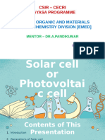 SOLAR CELL