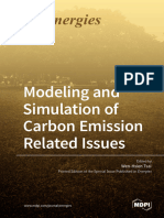 Modeling and Simulation of Carbon Emission Related Issues