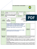 PLAN DE CLASE HISTORIA Noviembre