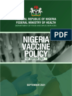 Nigeria Vaccine Policy (2021)_Draft I_1661875592