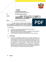 11. INFORME N° 11 INFORME DE REVISION DE EXPEDIENTE - AMBIENTE GERENCIA OBRAS