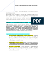 1. Resumo da aula _ 30.08  e 13.09.2024 - T 02 - CONTEÚDO E METODOLOGIA DO ENSINO DE CIÊNCIAS