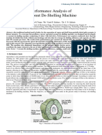 Performance Analysis of Coconut de Shell