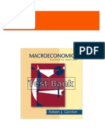 Full download Macroeconomics 11th Edition Gordon Test Bank pdf docx