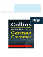 Download Collins Easy Learning German Grammar 2nd Edition Collins ebook All Chapters PDF