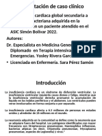 Presentación de caso clínico. Neumonía asociada a insuficiencia cardíaca aguda