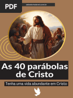 As 40 Parabolas de Cristo Tenha Uma Vida Abundante Em Cristo Amostra