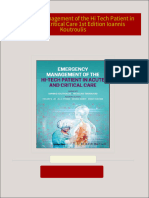 Full Download Emergency Management of the Hi Tech Patient in Acute and Critical Care 1st Edition Ioannis Koutroulis PDF DOCX