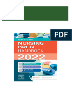 Full download Saunders Nursing Drug Handbook 2022 E Book Robert J. Kizior &amp; Keith Hodgson pdf docx