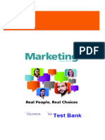 Download Study Resources for Marketing Real People Real Choices 8th Edition Solomon Test Bank