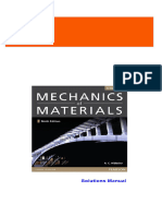 All chapter download Mechanics of Materials SI 9th Edition Hibbeler Solutions Manual