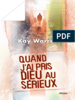 Quand Jai Pris Dieu Au Sérieux _ Kay Warren