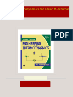 Engineering Thermodynamics 2nd Edition M. Achuthan all chapter instant download