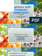 final ppt Statistics with Computer Application(cheryl)