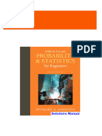 Miller and Freunds Probability and Statistics for Engineers 9th Edition Johnson Solutions Manual PDF Download Full Book with All Chapters