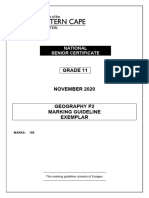 Geography p2 Memo Gr11 Nov2020_eng d