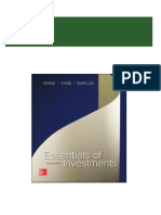 All chapter download Test Bank for Essentials of Investments, 10th Edition, Zvi Bodie, Alex Kane Alan Marcus