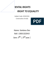 Indian right to equality