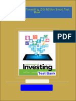 Fundamentals of Investing 12th Edition Smart Test Bank 2024 scribd download full chapters